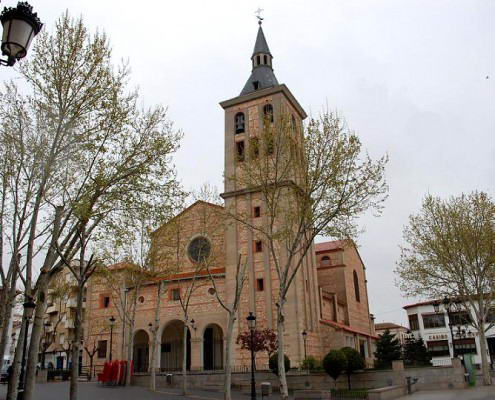 Fachada parroquia de la Asunción Campo de Criptana